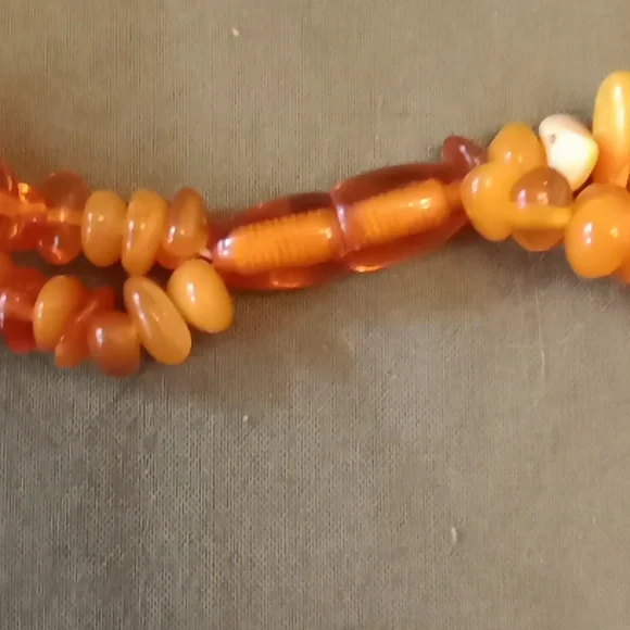 Authentic Vintage Baltic Amber Necklace #840 - Picture 3 of 14